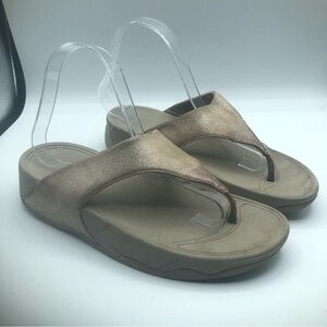 Fit flop women’s sandals Gold Size 7‎